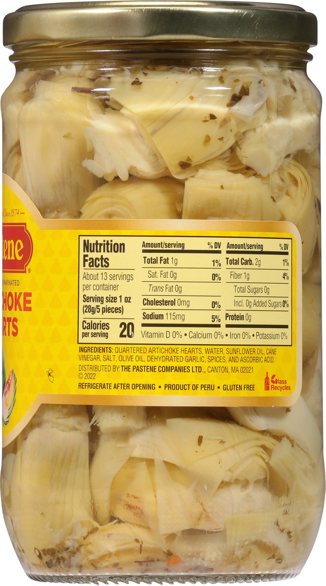 slide 5 of 9, Pastene Quartered & Marinated Artichoke Hearts 24 oz, 24 oz