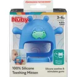 Nuby Silicone Teething Mitten
