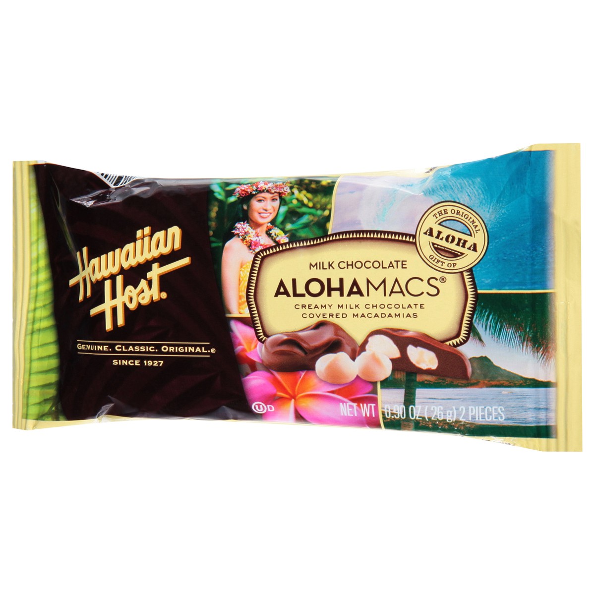slide 3 of 9, Hawaiian Host AlohaMacs Creamy Milk Chocolate 2 ea, 