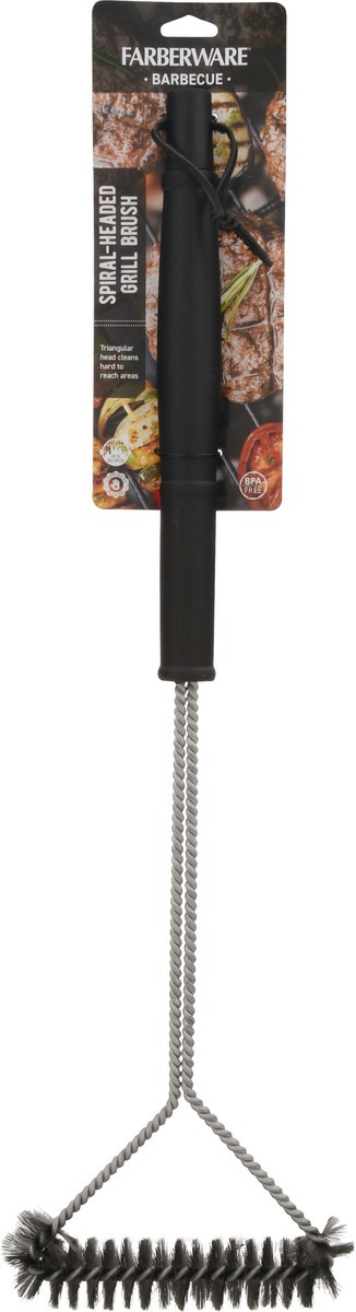 slide 6 of 9, Farberware BBQ Spiral Grill Brush, 1 ct