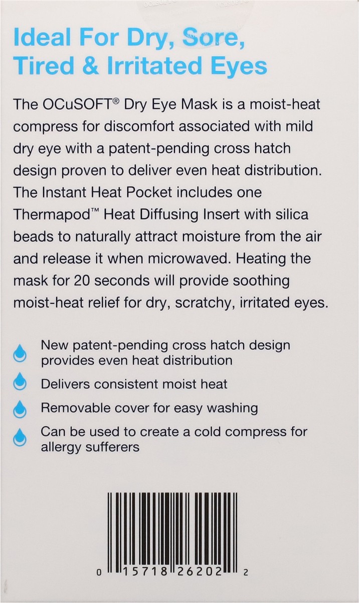slide 2 of 13, OCuSOFT Premium Dry Eye Mask 1 Kits, 1 ct