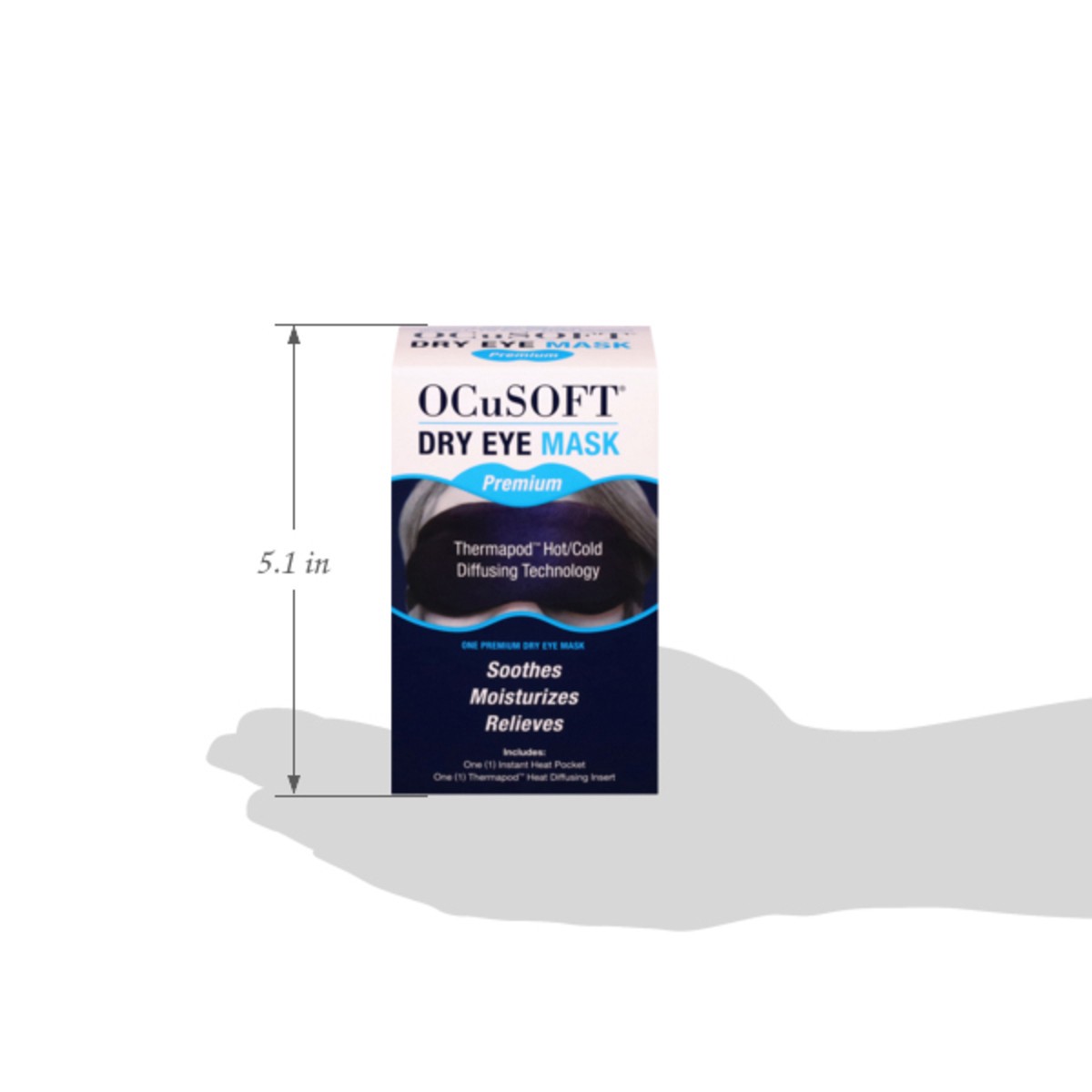 slide 4 of 13, OCuSOFT Premium Dry Eye Mask 1 Kits, 1 ct