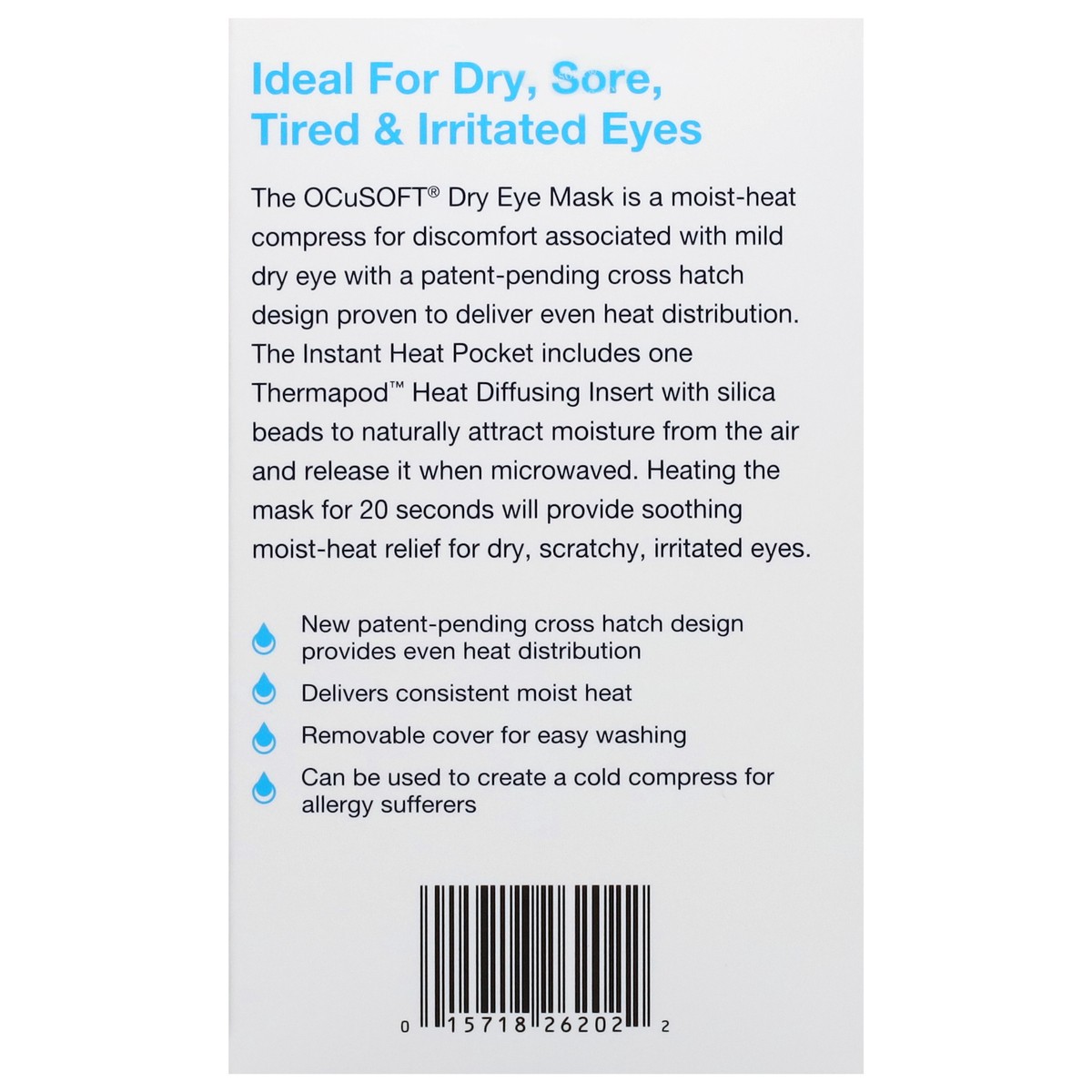 slide 12 of 13, OCuSOFT Premium Dry Eye Mask 1 Kits, 1 ct