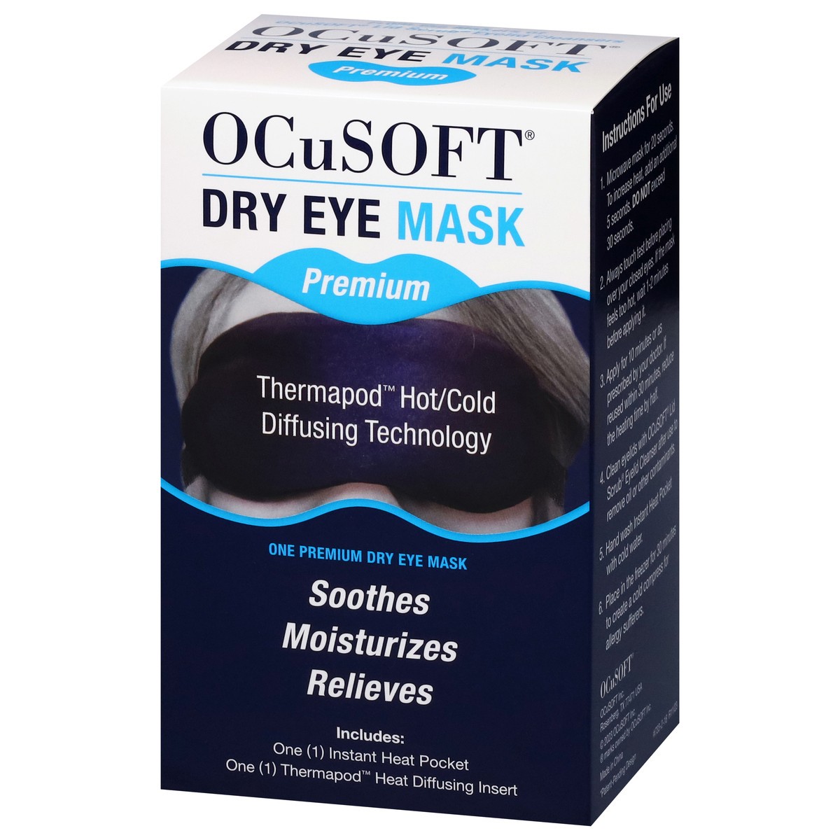slide 11 of 13, OCuSOFT Premium Dry Eye Mask 1 Kits, 1 ct