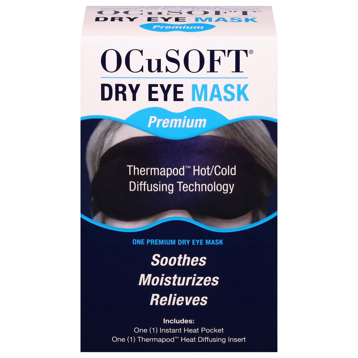 slide 1 of 13, OCuSOFT Premium Dry Eye Mask 1 Kits, 1 ct