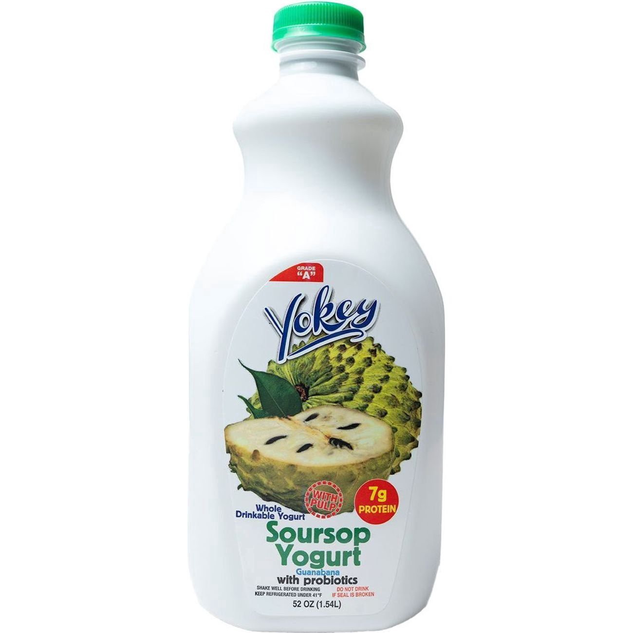 slide 1 of 1, Yokey Soursop Yogurt, 64 oz