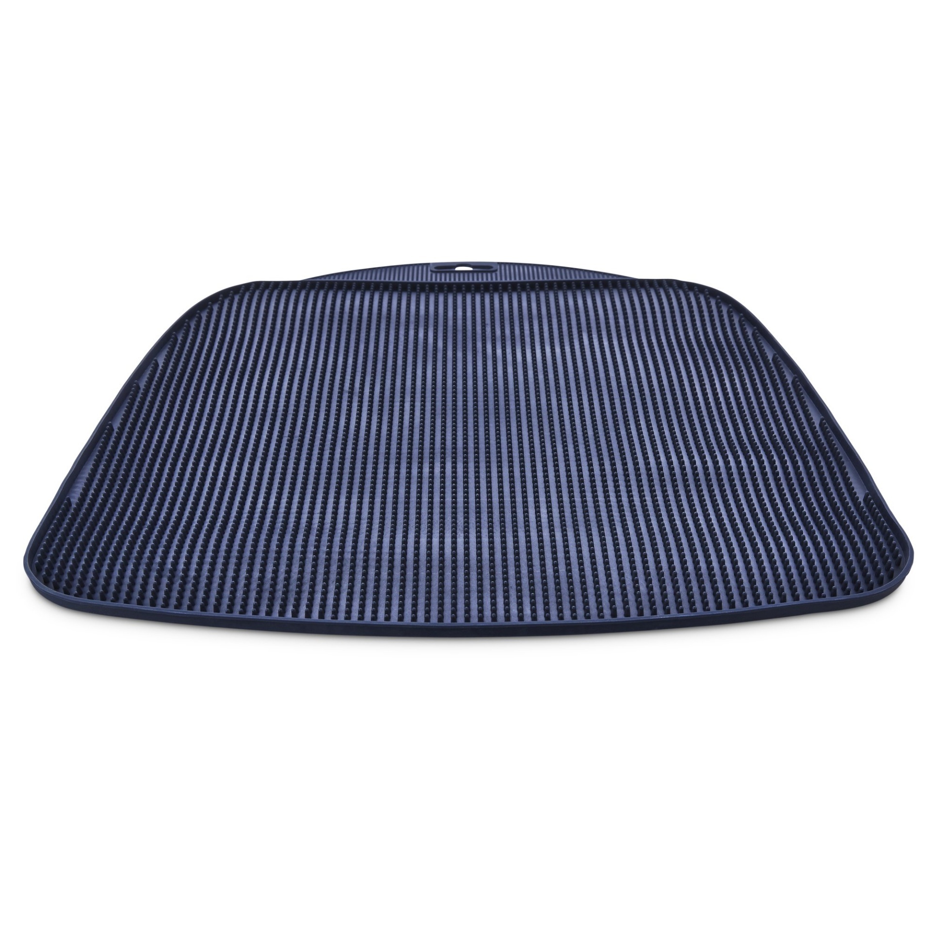 slide 1 of 1, So Phresh Flexible Cat Litter Mat in Navy, 1 ct