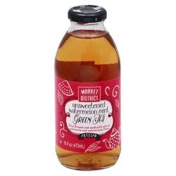 Market District Unsweetened Watermelon Mint Green Tea - 16 oz