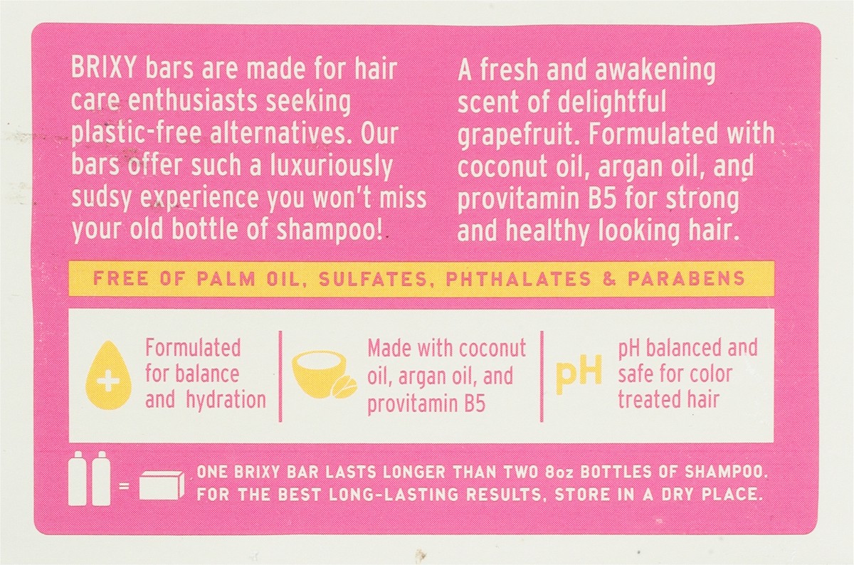 slide 6 of 11, Brixy Shampoo Bar Citrus, 4 oz