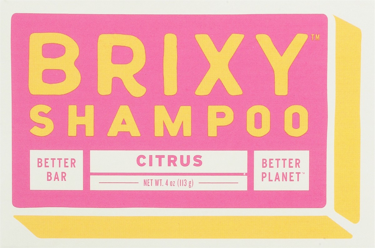 slide 7 of 11, Brixy Shampoo Bar Citrus, 4 oz