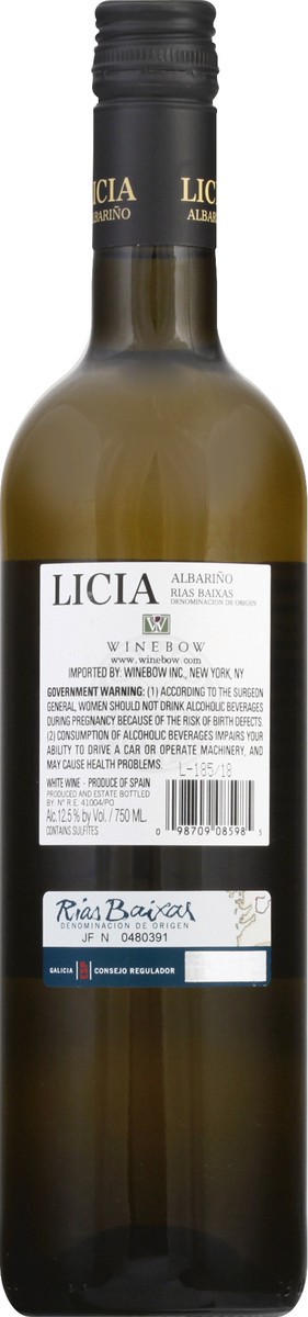slide 2 of 7, Licia White Wine 750 ml, 750 ml