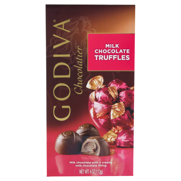 Godiva Milk Chocolate Truffles 4 oz Shipt