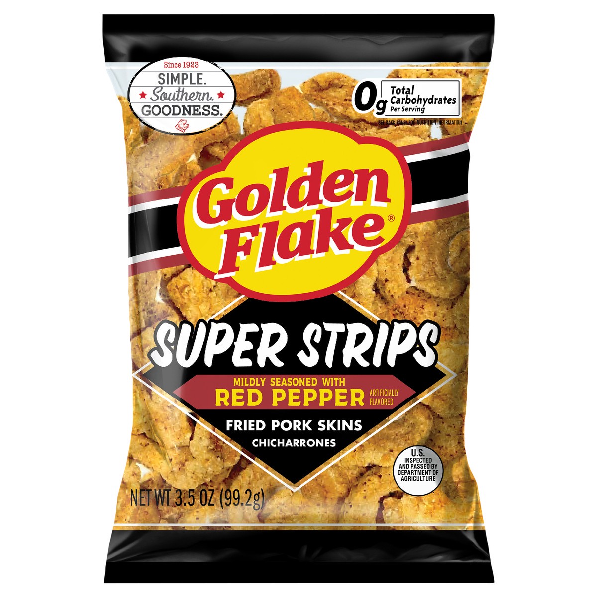 slide 5 of 11, Golden Flake 3.5 oz Golden Flake Red Pepper Super Strip, 3.5 oz
