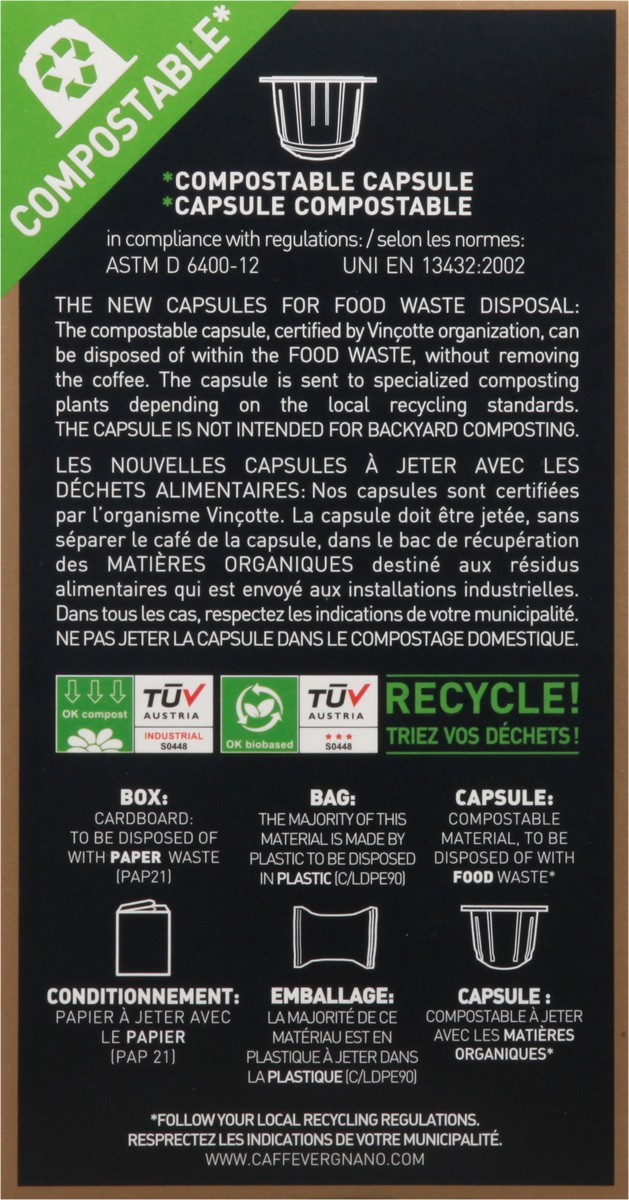 slide 3 of 12, Caffè Vergnano Espresso Capsules Coffee - 10 ct, 10 ct