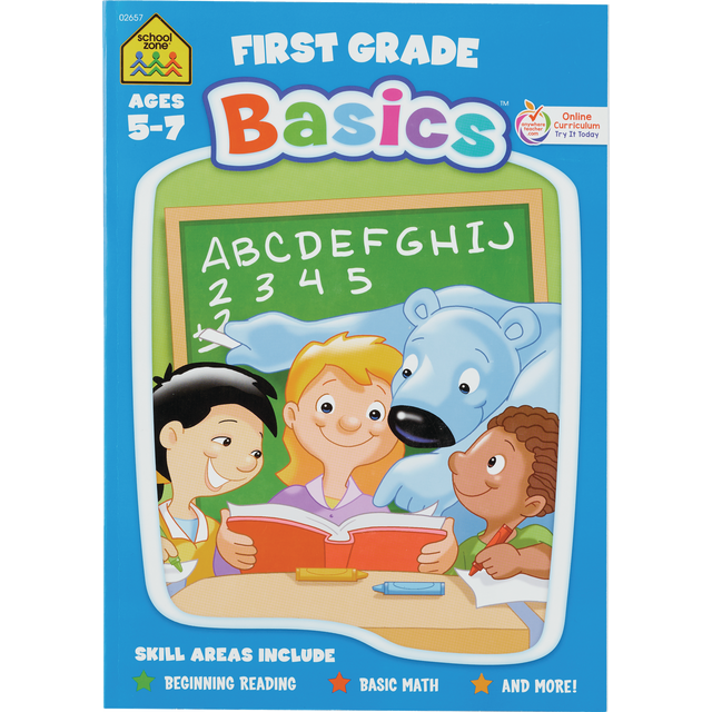 slide 1 of 1, SCHOOL ZONE PUBLISHING Sz Bts Workbook, 1 ct