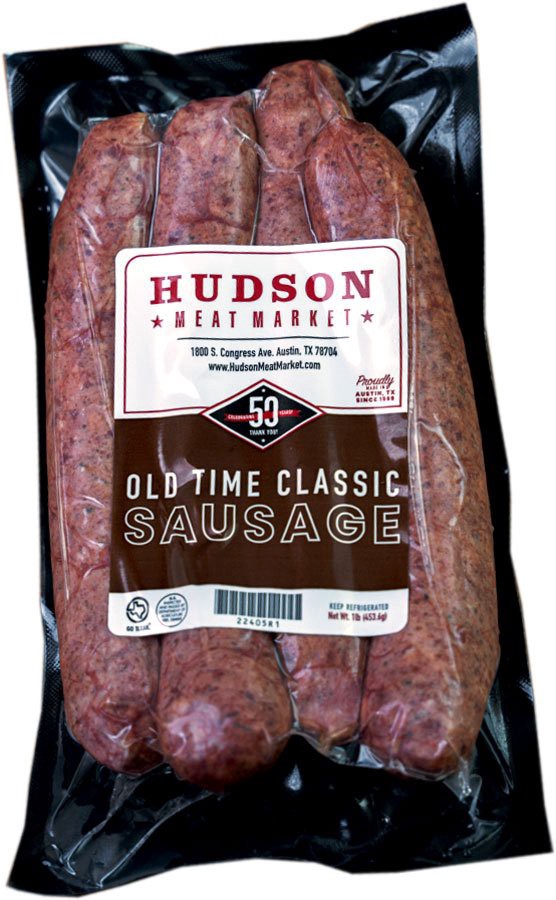 slide 1 of 1, Hudson Meat Market Old Time Classic Sausage Link, 16 oz