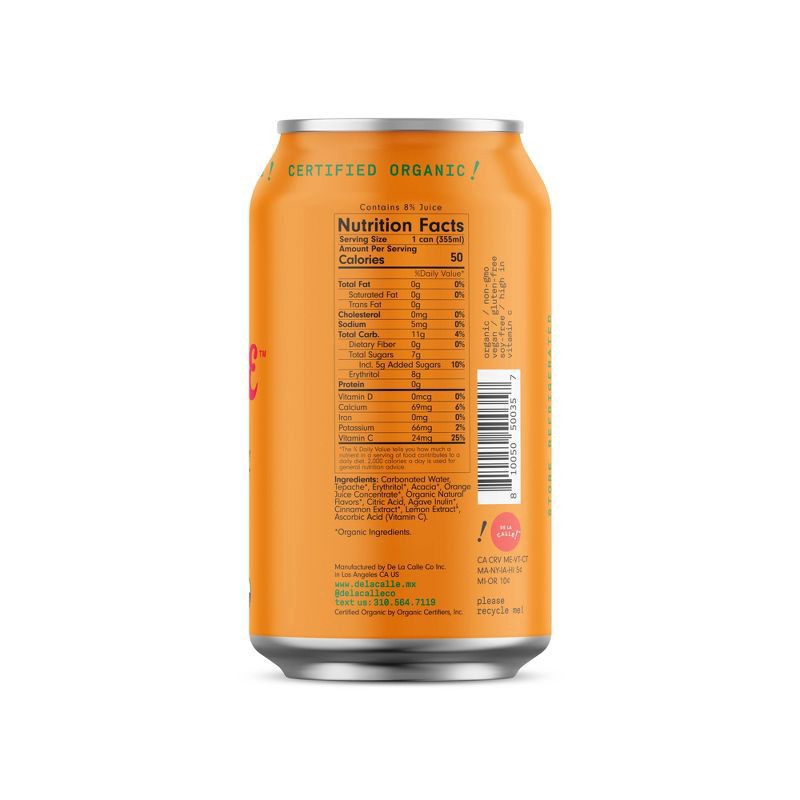 slide 2 of 3, De La Calle Tropical Ponche Tepache- 12 fl oz, 12 fl oz