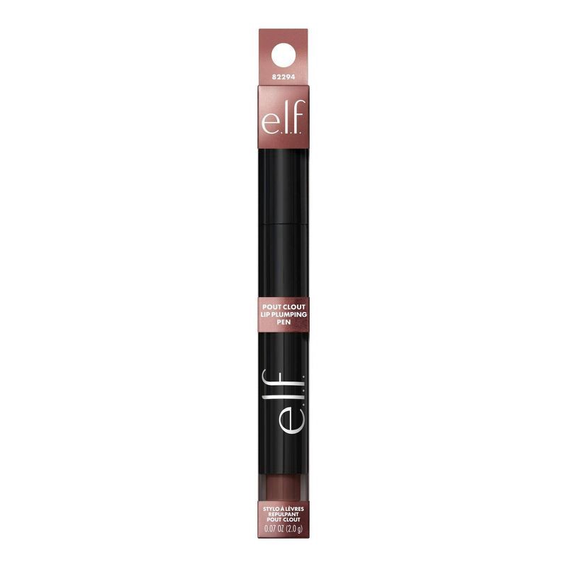 slide 11 of 11, e.l.f. Pout Clout Lip Plumping Pen - Bust a Mauve - 0.07oz, 0.07 oz