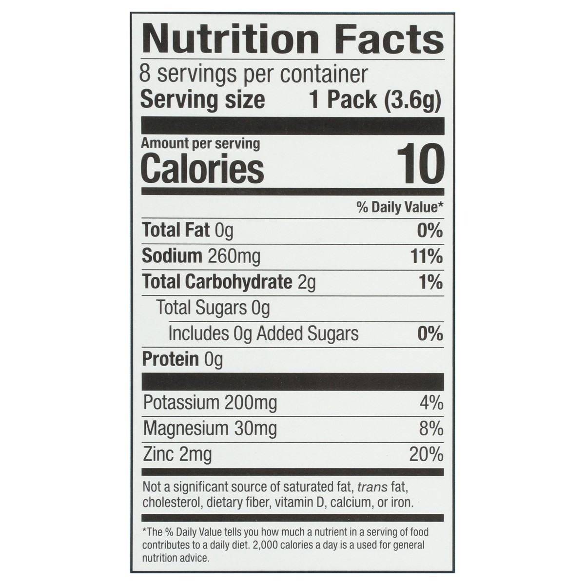 slide 7 of 12, Hydrant Hydrate No Added Sugar Lemonade Flavored Electrolyte Drink Mix 8 - 0.13 oz Packs, 8 ct