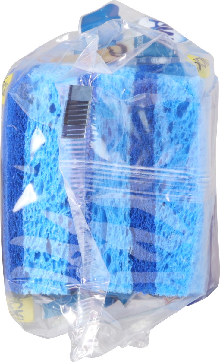 slide 10 of 10, Dawn Non-Scratch Scrubber Sponge 3 Each, 3 ct