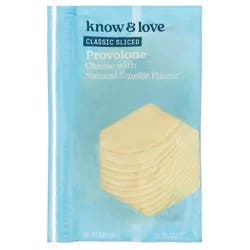 know & love Smoked Provolone Sliced 8 Ounces