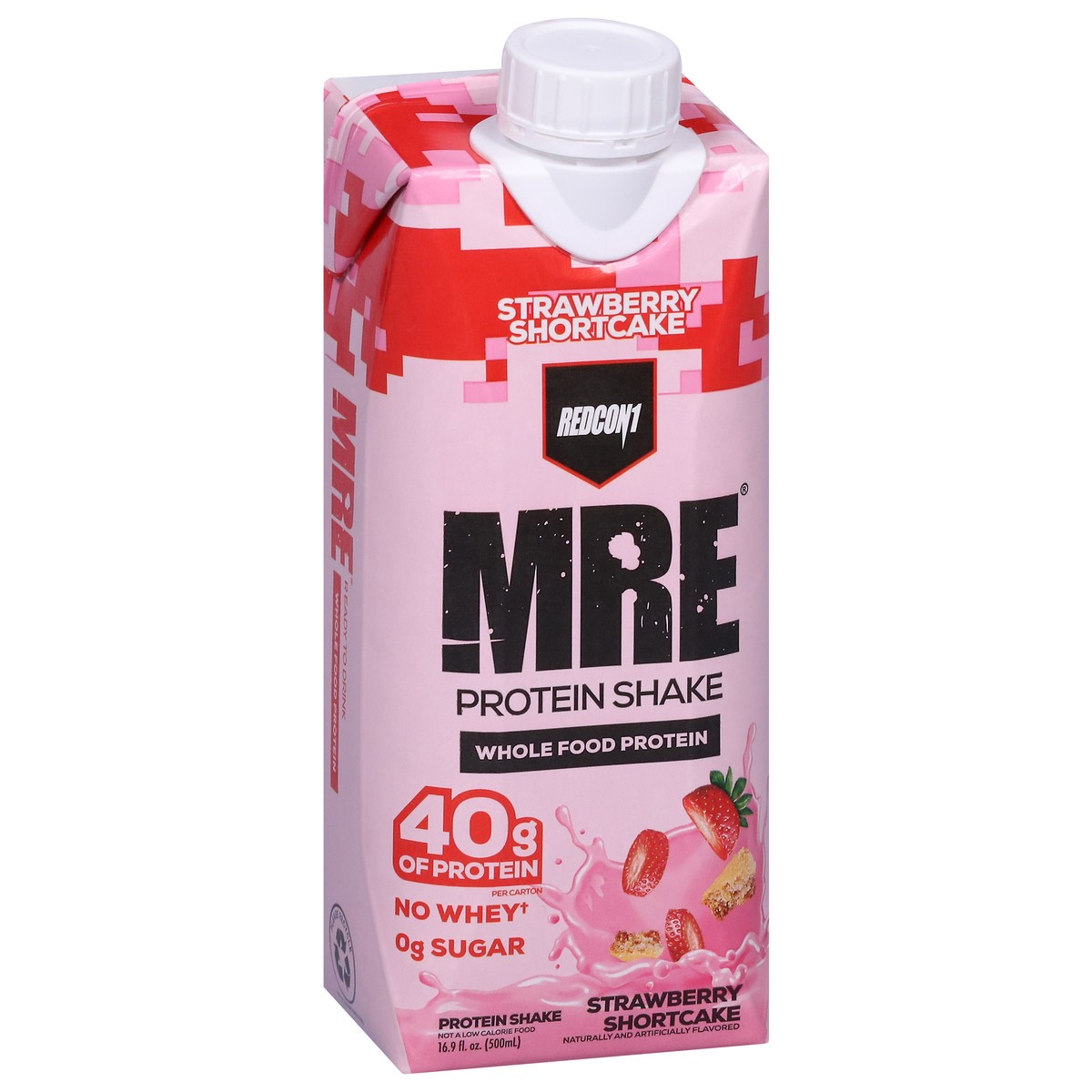 slide 6 of 13, Redcon1 MRE Strawberry Shortcake Protein Shake 16.9 fl oz, 16.9 fl oz