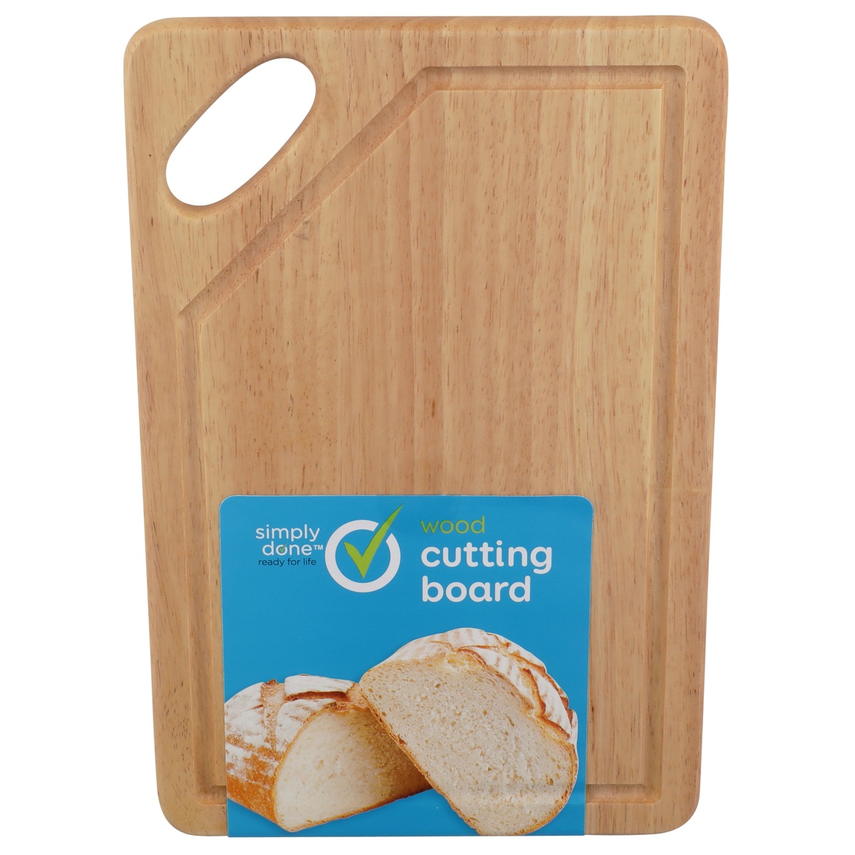 slide 1 of 1, Simply Done Wood Cutting Board, 1 ct