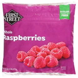 First Street Whole Rasberries