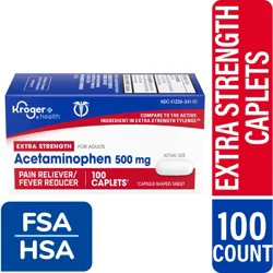 Kroger Acetaminophen Extra Strength Pain Relief