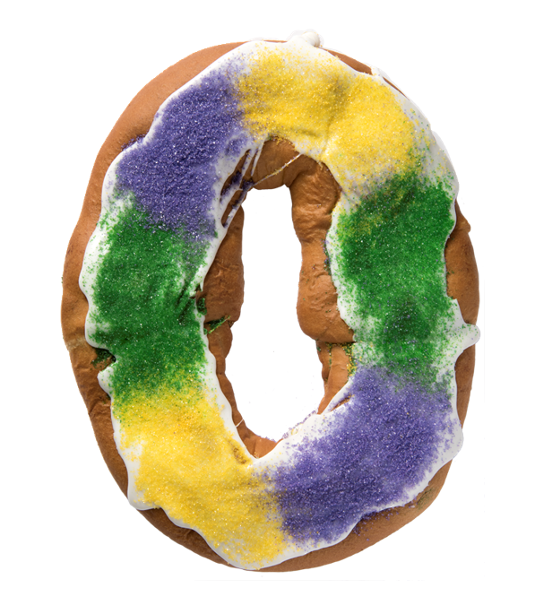 slide 1 of 1, Medium Plain Kingcake, 1 ct