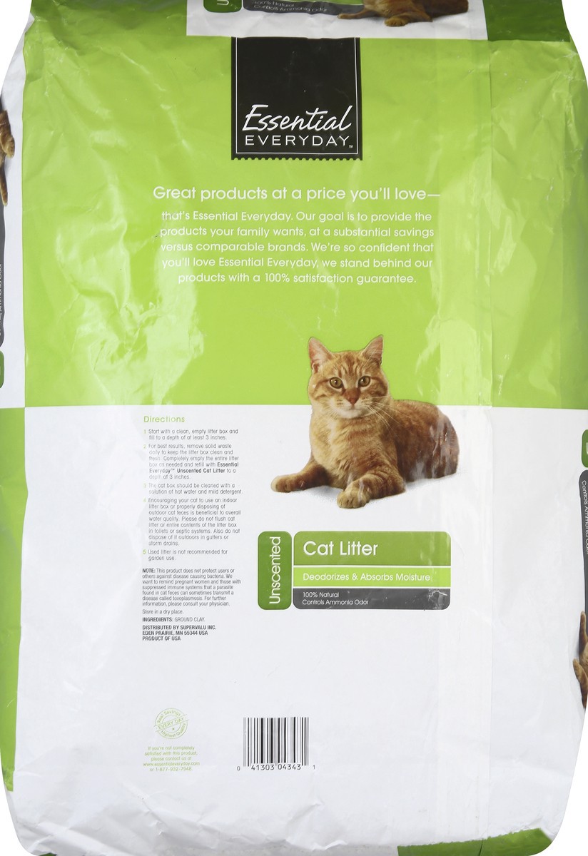 slide 6 of 6, Essevrdy Cat Litter Unscntd, 20 lb