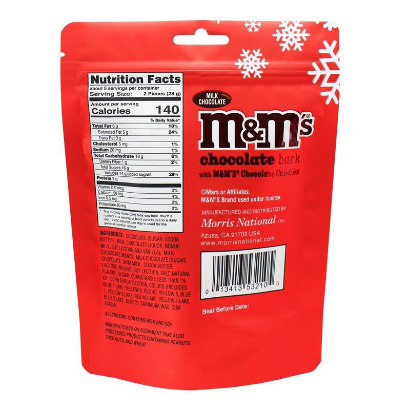 slide 2 of 3, M&M's Milk Chocolate Bark - 5oz, 5 oz