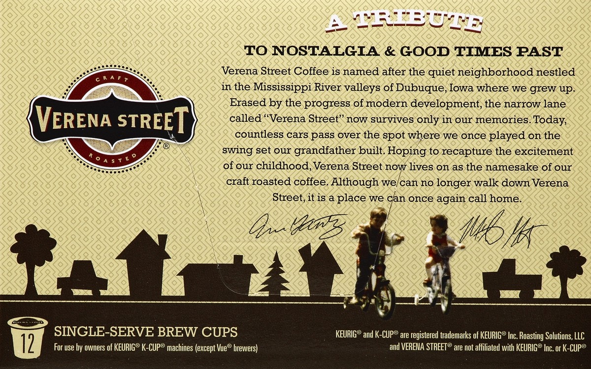 slide 4 of 5, Verena Street Coffee 12 ea, 12 ct; 0.31 oz
