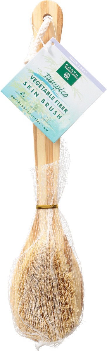 slide 4 of 9, Earth Therapeutics Vegetable Fiber Skin Brush 1 ea, 1 ct