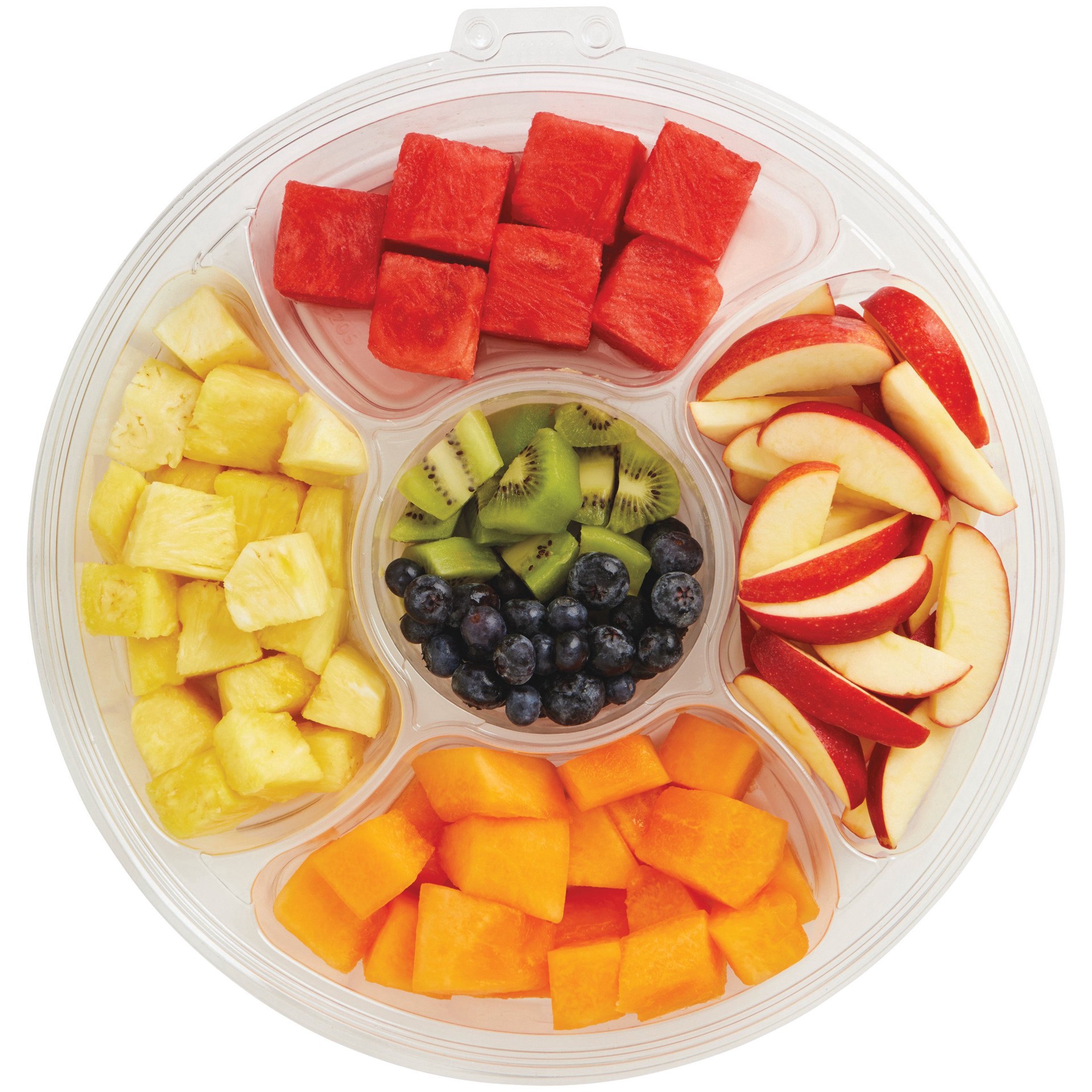 slide 1 of 1, H-E-B Fresh Fall Seasonal Fruit Tray, 53 oz