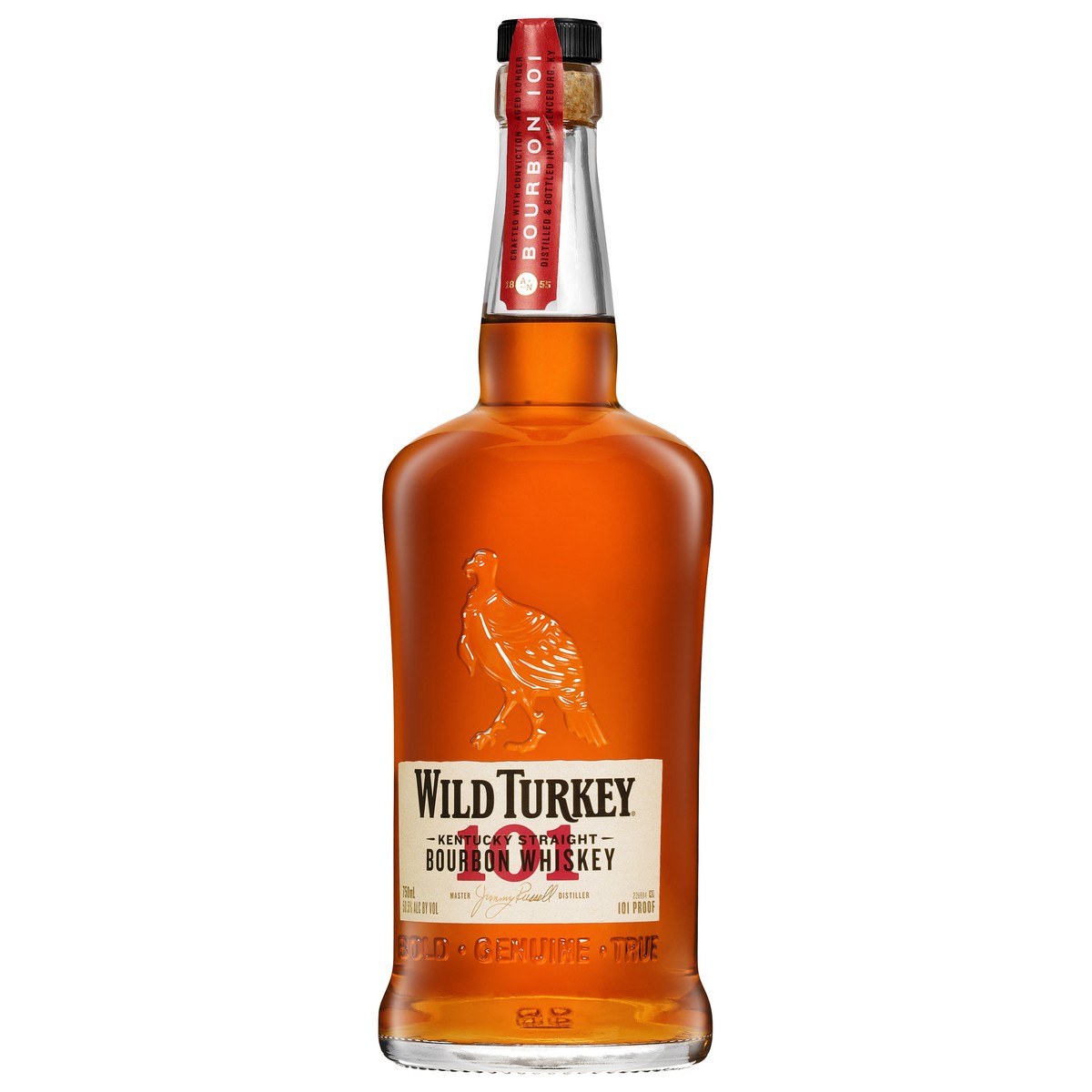 slide 3 of 9, Wild Turkey Kentucky Straight Bourbon Whiskey 1 ea, 1 ct
