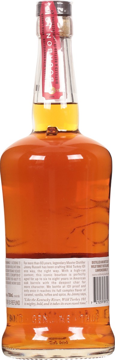 slide 5 of 9, Wild Turkey Kentucky Straight Bourbon Whiskey 1 ea, 1 ct