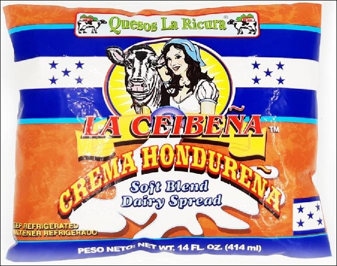 slide 1 of 1, La Ricura Ric Ceibena Crm Hond Bag, 14 oz