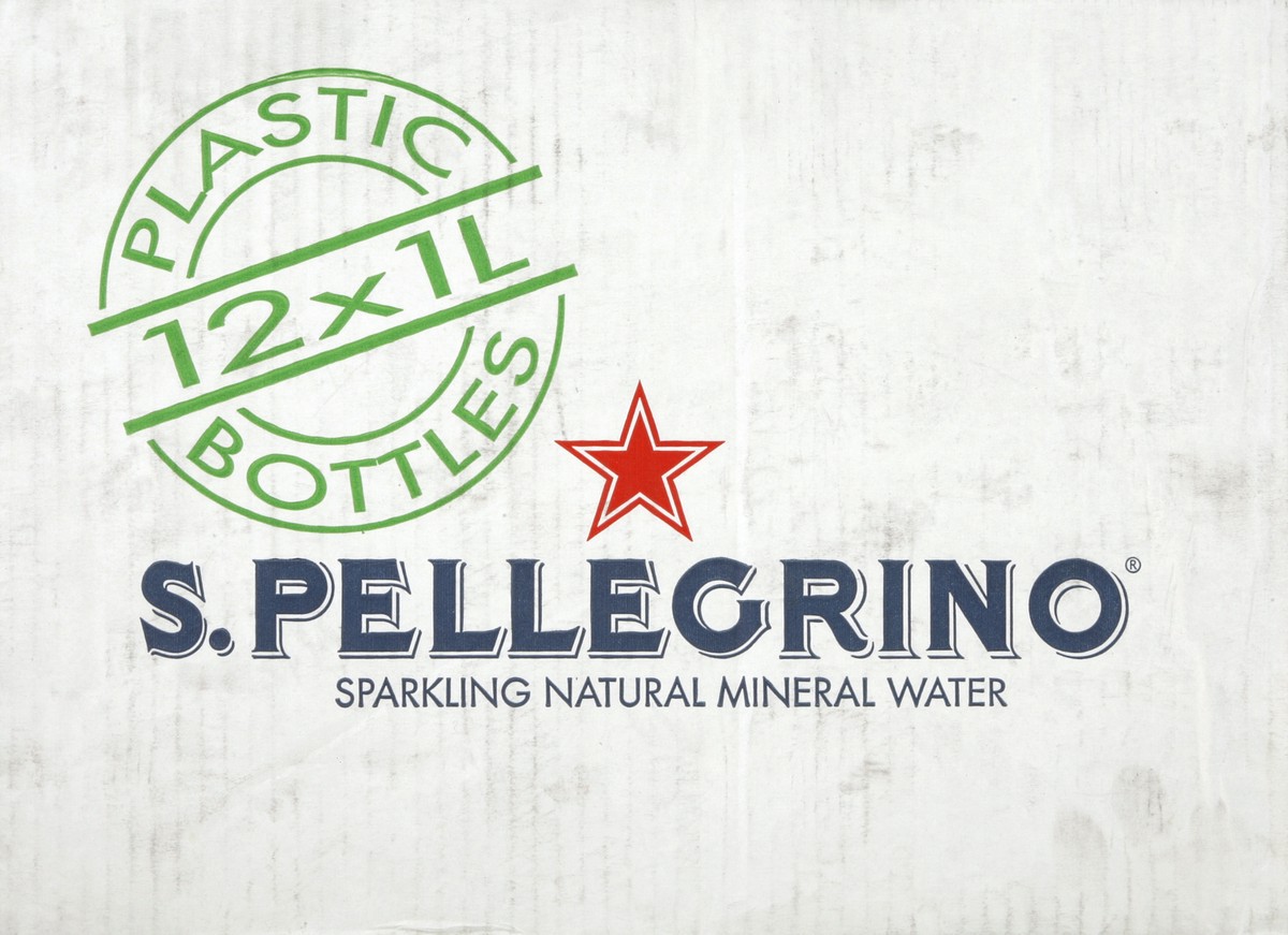 slide 7 of 7, S.Pellegrino Sparkling Natural Mineral Water, of Plastic Bottles - 405.6 oz, 12 ct; 33.8 fl oz