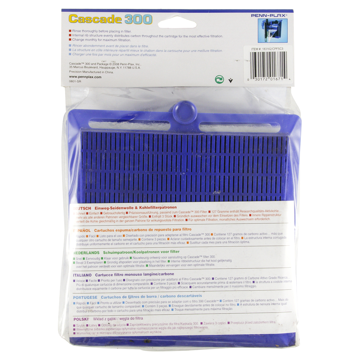 slide 2 of 2, Cascade 300 Disposable Filter Cartridges, 3 ct