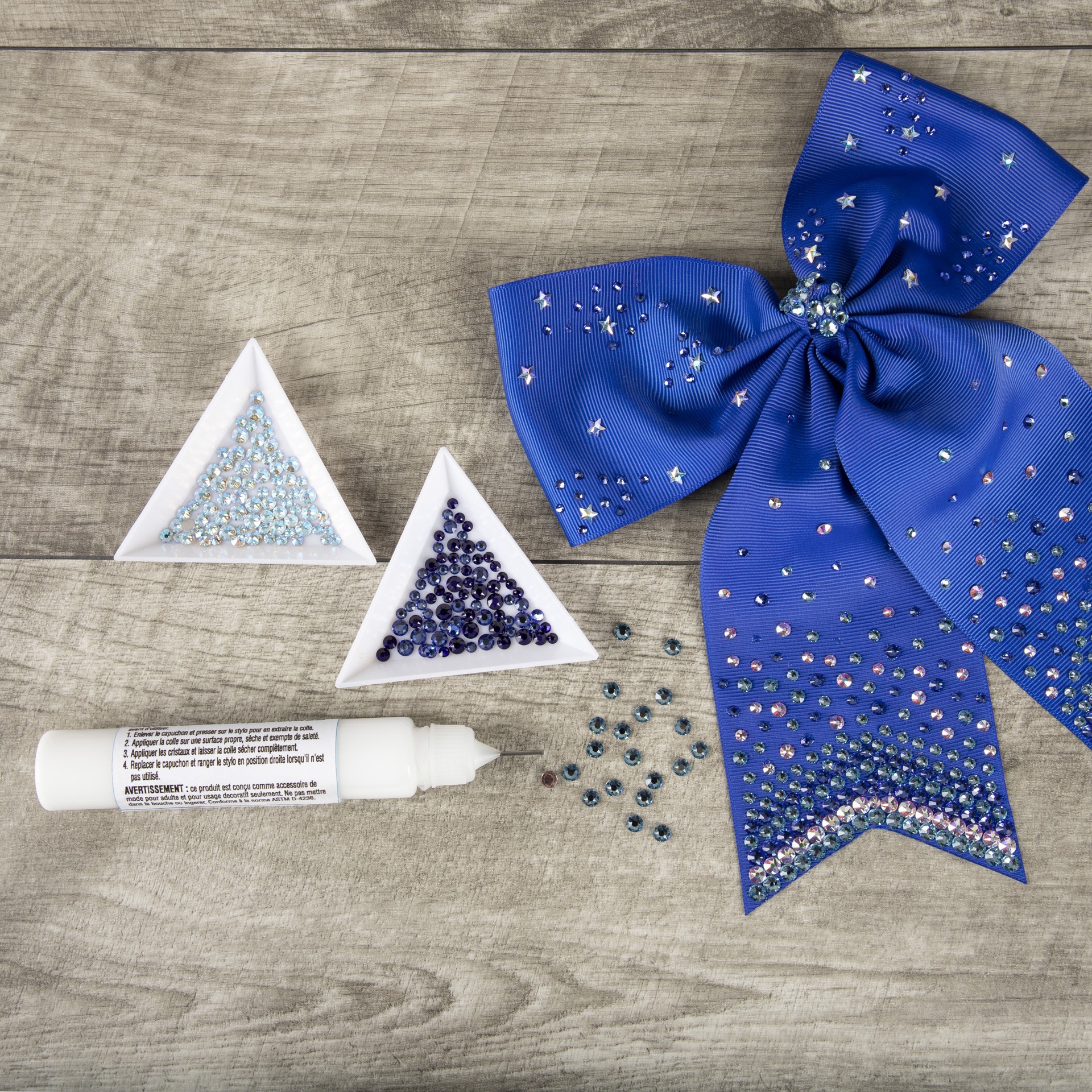 slide 3 of 6, Crystal Glue Pen & Bead Trays By Bead Landing, 3 ct total