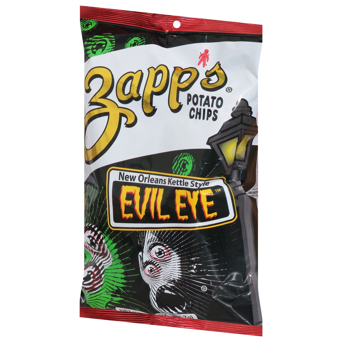 slide 3 of 11, Zapps Potato Chips Evil Eye New Orleans Kettle Style Potato Chips, 4.7 oz