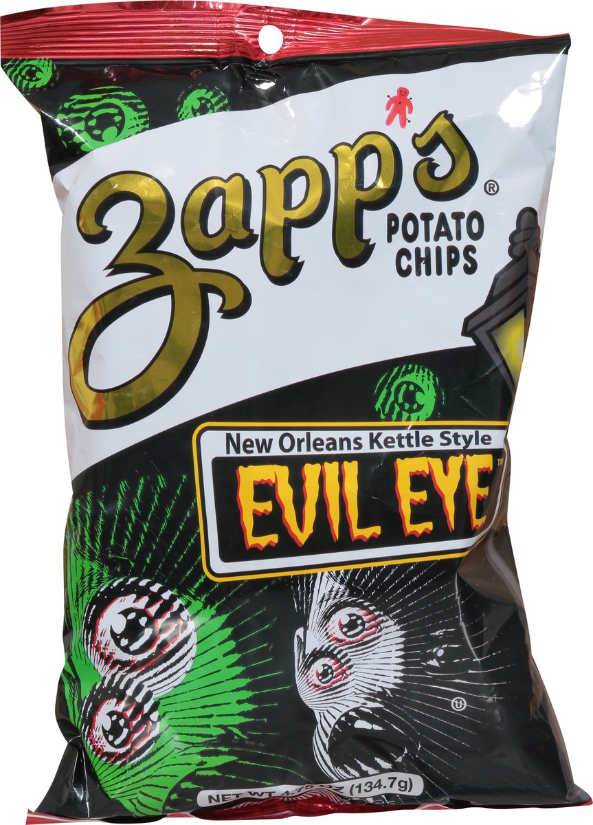 slide 9 of 11, Zapps Potato Chips Evil Eye New Orleans Kettle Style Potato Chips, 4.7 oz