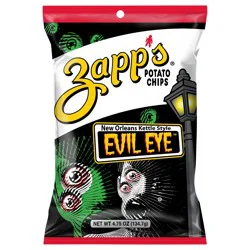 Zapp's Evil Eye New Orleans Kettle Style Potato Chips - 4.75 oz