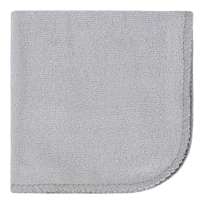 slide 6 of 6, Gerber Elephant Wash Cloths - Grey, 10 ct