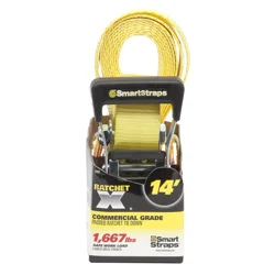 Smartstraps 14' RatchetX Tie Down Yellow