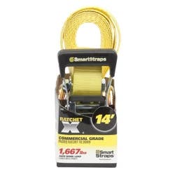 Smartstraps 14' RatchetX Tie Down Yellow