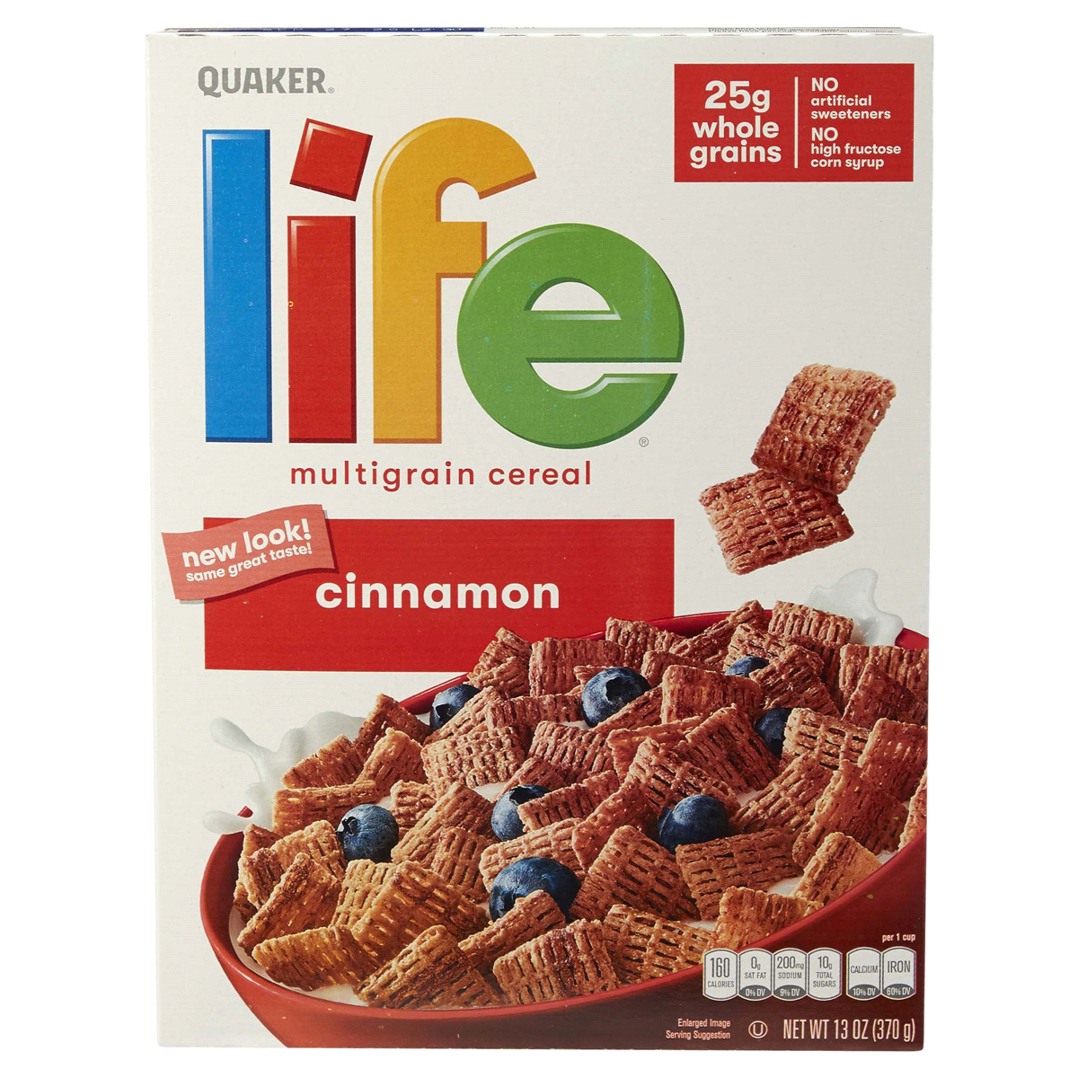 slide 1 of 1, Life Cereal, Cinnamon, 15 oz