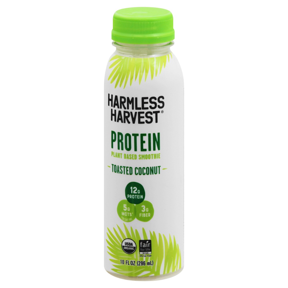 slide 2 of 13, Harmless Harvest Protein Toasted Coconut Plant Based Smoothie 10 oz, 10 oz