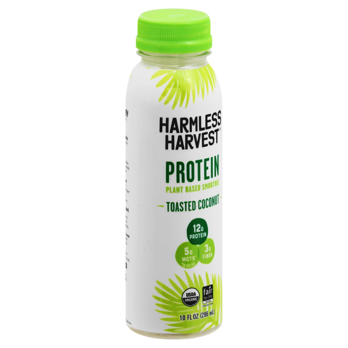 slide 10 of 13, Harmless Harvest Protein Toasted Coconut Plant Based Smoothie 10 oz, 10 oz